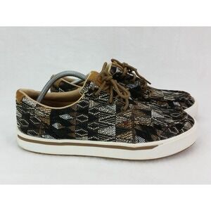 Mens Twisted X Handcrafted Western Sneakers Aztec Print Shoes MCA0044 9.5M 9.5 M